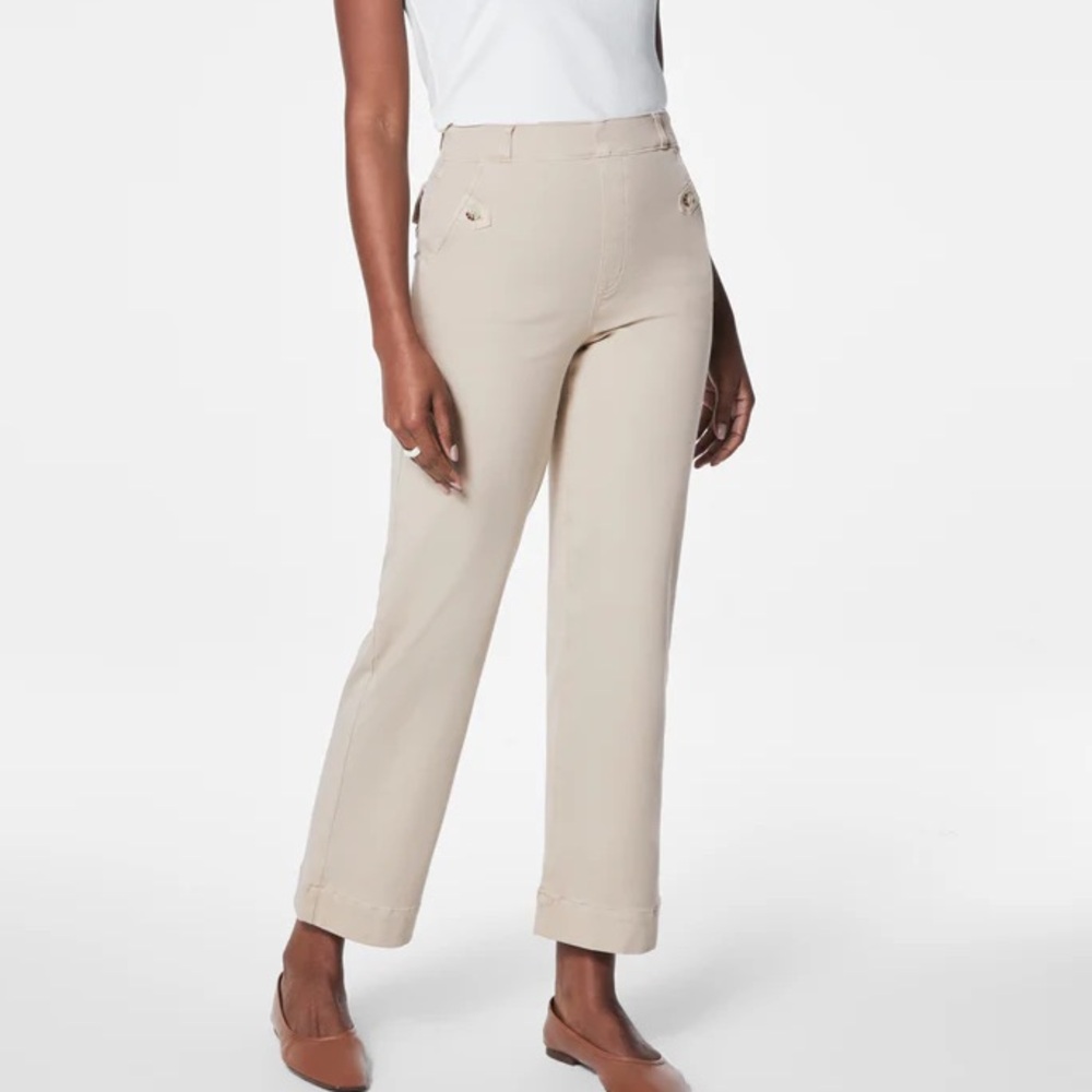 SPANX Stretch Twill Cropped